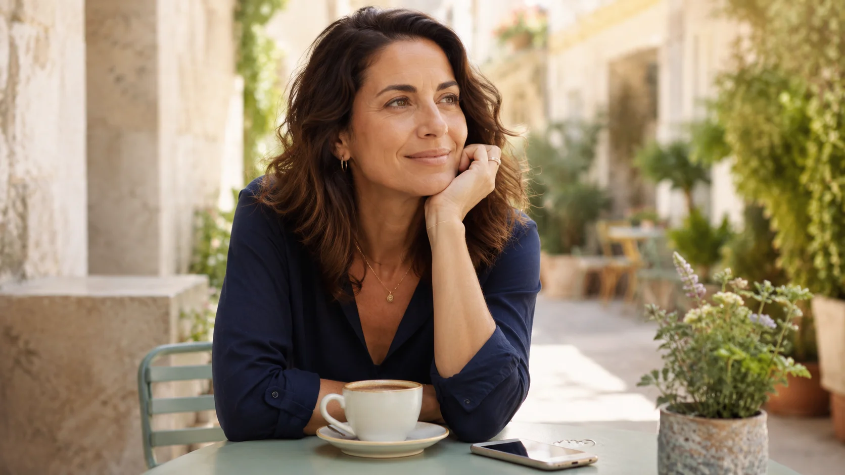 Divorced adult beginning a new dating conversation in Israel